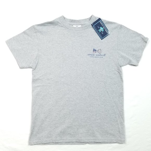 SIMPLY SOUTHERN Bone In The USA Puppy Dog Shirt - Picture 4 of 5